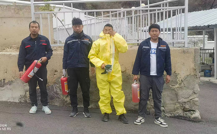 德欽縣污水處理廠應(yīng)急培訓(xùn)、實(shí)操演練